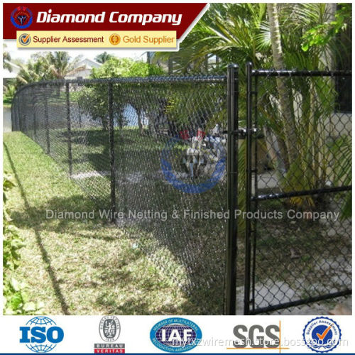 Hot dipped galvanized yard guard chain link fence